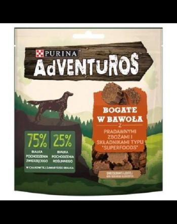 PURINA Adventuros recopemensa pentru caini 90g cu bizon