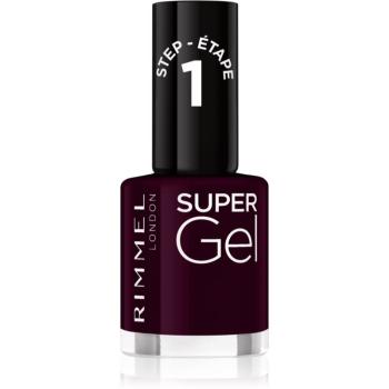 Rimmel Super Gel gel de unghii fara utilizarea UV sau lampa LED culoare 064 Plum Pudding 12 ml