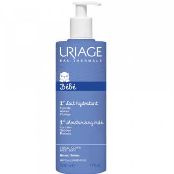 Uriage Lapte hidratant pentru corp si față pentru copii de la naștere Bébé (Moisturizing Milk) 500 ml