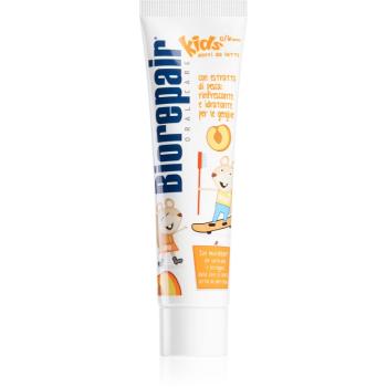 Biorepair Kids 0-6 Pasta de dinti pentru copii. pentru refacerea smaltului dintilor Peach 50 ml