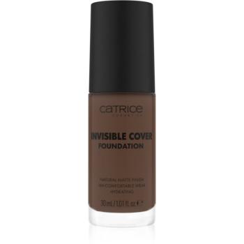 Catrice Invisible Cover Foundation makeup lichid cu efect matifiant culoare 080W 30 ml