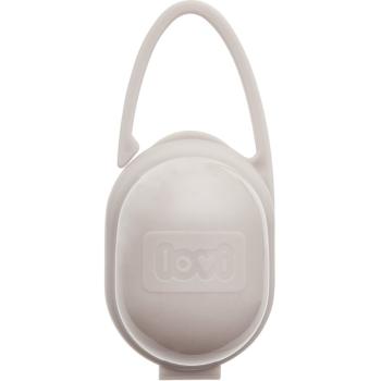 LOVI Dummy Case 0+ m cutie pentru suzetă culoare Beige 1 buc