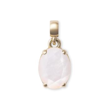 Daniel Wellington Pandantiv delicat placat cu aur, decorat cu sidef Mother of Pearl DW00401461