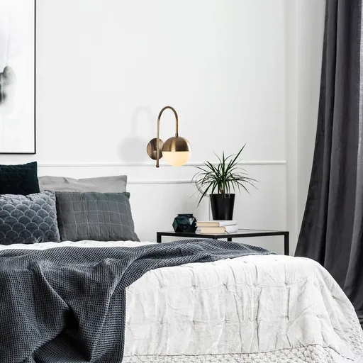 Aplica de perete, Opviq, 584TTM1969, Vintage / Alb