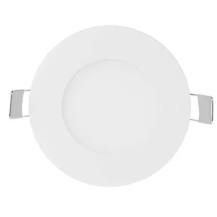 Panou LED 3W rotund 6400K alb rece V-TAC SKU-216294