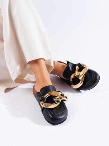 Șosete cu toc negru de designer pentru femei fără toc