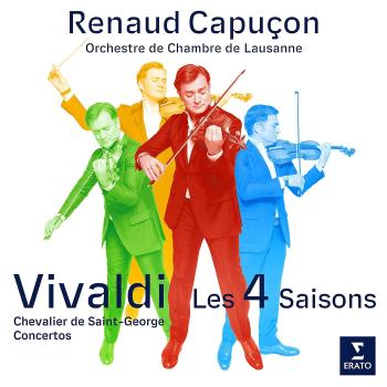 CAPUCON, RENAUD  ORCHESTRE DE CHAMBRE DE LAUSANNE - VIVALDI: THE FOUR SEASONS, CD