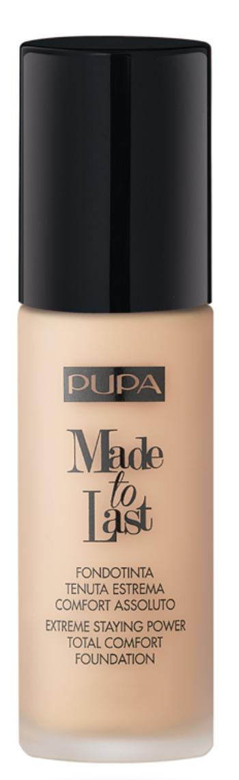 PUPA Milano Machiaj lichid de lungă durată SPF 10 Made To Last (Total Comfort Foundation) 30 ml 050 Sand