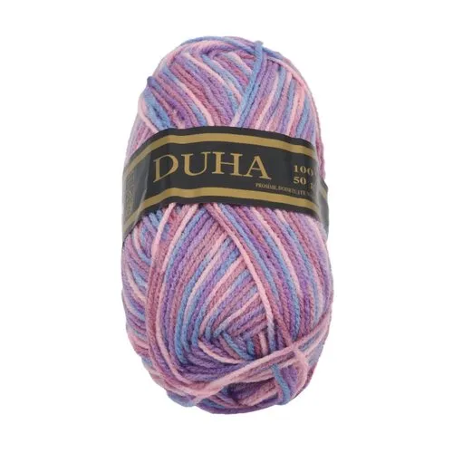 Fir DUHA roz, violet, albastru , 50 g / 150 m, mov