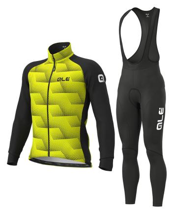 
                         Jachetă și pantaloni de iarnă de ciclism - SOLID SHARP WINTER 
                