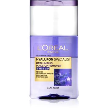 L’Oréal Paris Hyaluron Specialist demachiant in doua faze pentru produse rezistente la apa. cu acid hialuronic 125 ml