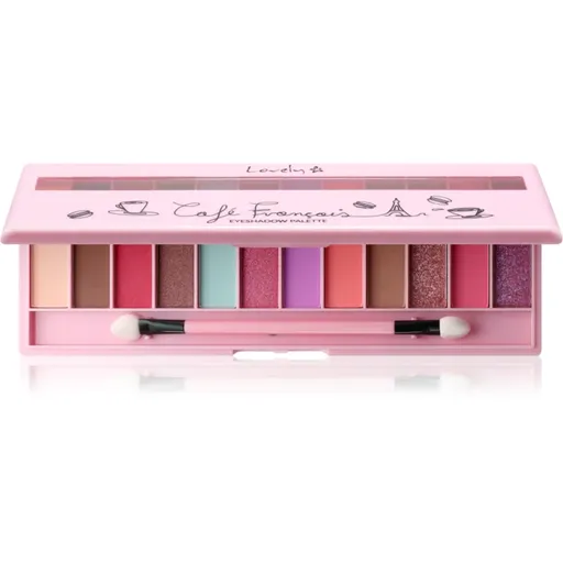 Lovely Café Francais paleta farduri de ochi 12 g
