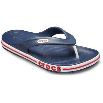 Crocs BAYABAND FLIP Uniszex flip-flop papucs, sötétkék, méret 41/42