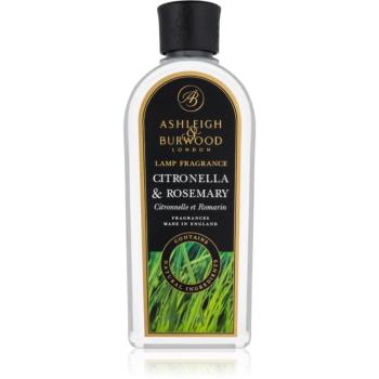 Ashleigh & Burwood London Lamp Fragrance Citronella & Rosemary rezervă lichidă pentru lampa catalitică 500 ml