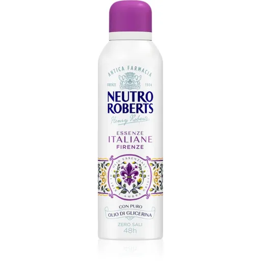 Neutro Roberts Italiane Firenze deodorant spray cu o eficienta de 48 h 200 ml