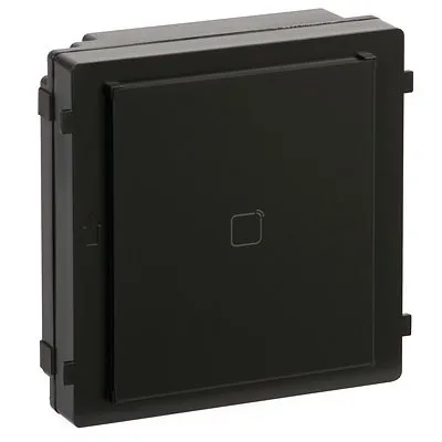 Modul cititor de card EM pentru videointerfon modular Hikvision DS-KD-E;deschidere usi cu card acces EM 125 KHz (cardurile nu