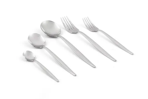 Set tacamuri, Hermia, 960DYN1713,  Furculiță de masă: 20,8 cm (12 bucăți), Argintiu