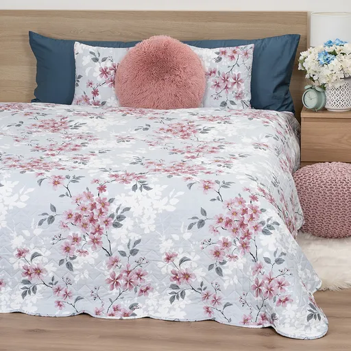 Cuvertură pentru pat 4Home Blooming spring, 220 x240 cm + 2x 40 x 40 cm