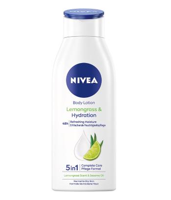 Nivea Loțiune de corp Lemongrass & Hydration (Body Lotion) 400 ml