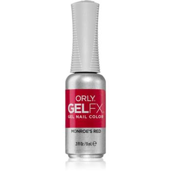 Orly Gelfx Gel unghii cu gel folosind UV / lampă cu LED culoare Monroe's Red 9 ml