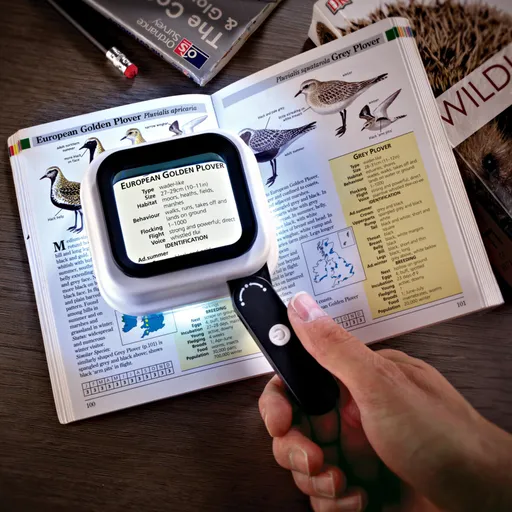 LED lupă de lectură 3in1