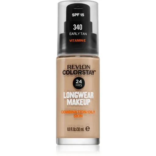 Revlon Cosmetics ColorStay™ SPF 15 machiaj matifiant de lungă durată pentru ten gras și mixt culoare 340 Early Tan 30 ml