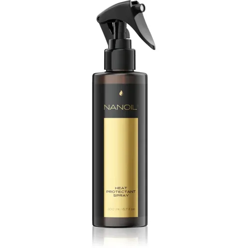 Nanoil Heat Protectant Spray spray protector pentru modelarea termica a parului 200 ml