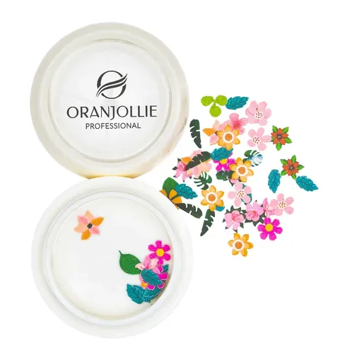 Decor Unghii Lemn, Oranjollie - 011