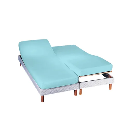 Cearșaf de pat din policoton Colombine cu adâncime a colțurilor de 26 cm