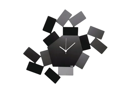 Ceas de perete Stanza Scirocco, negru, diam. 46 cm - Alessi