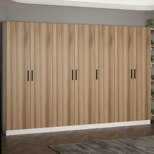 Cuier de perete, Hanah Home, Noah, 315x210x35 cm, Maro