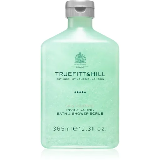 Truefitt & Hill Skin Control Invigorating Bath & Shower Scrub Peeling pentru fata si corp pentru bărbați 365 ml