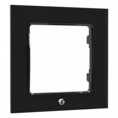 Rama simpla intrerupator de perete Shelly 3800235266250, negru