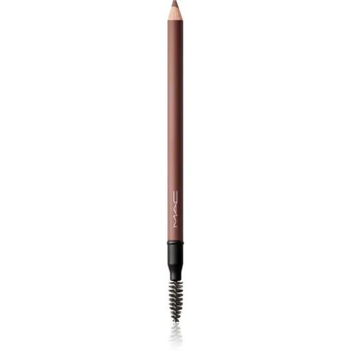 MAC Cosmetics Veluxe Brow Liner creion pentru sprancene cu pensula culoare Deep Dark Brunette 1.19 g