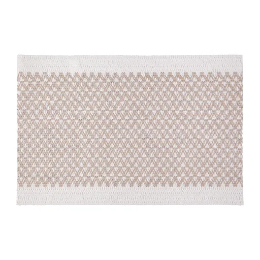 Suport farfurie Elly, alb - bej, 30 x 45 cm