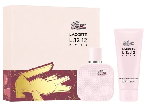 Lacoste Lacoste L.12.12. Rose - EDP 50 ml + loțiune de corp 100 ml