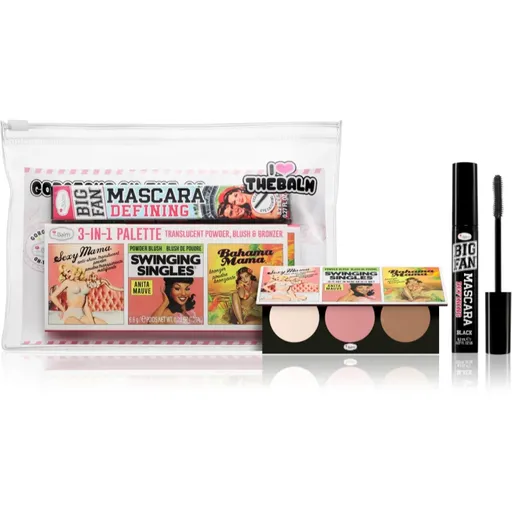 theBalm Big Fan™ set pentru look perfect