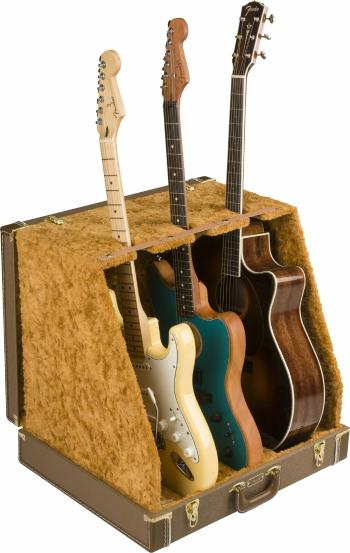 Fender Classic Series Case Stand 3 Brown Stojan pre viac gitár