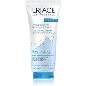 Uriage Hygiène Cleansing Cream tápláló tisztító krém testre és arcra 200 ml