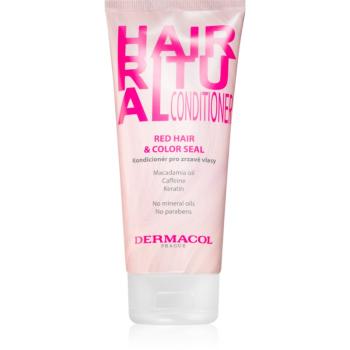 Dermacol Hair Ritual balsam regenerator pentru nuante de par roscat 200 ml