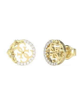 Guess Cercei placați cu aur tip stud 4 Love JUBE05041JWYGT/U