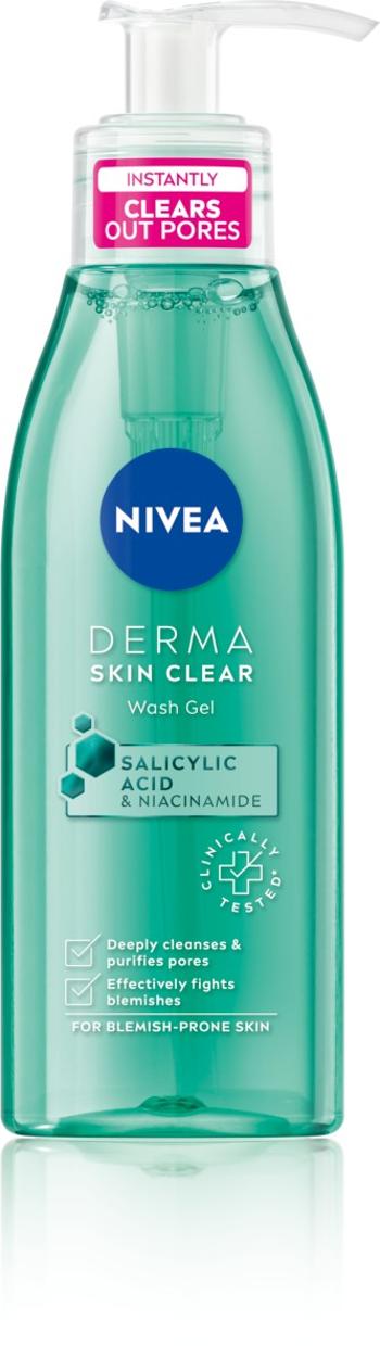 Nivea Gel de curățare pentru piele Derma Skin Clear (Wash Gel) 150 ml