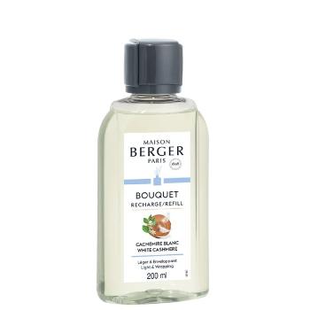 Maison Berger Paris Rezervă pentru difuzor Cașmir alb Cashmire White (Bouquet Recharge/Refill) 200 ml