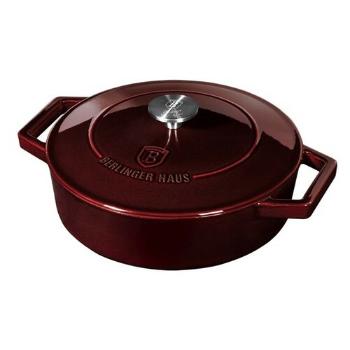 Oală fontă Berlinger Haus BurgundyLine, cu capac , 26 cm