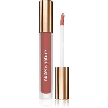 Nude by Nature Satin Liquid Lipstick ruj cremos cu finisaj satinat culoare 06 Wisteria 3,75 ml