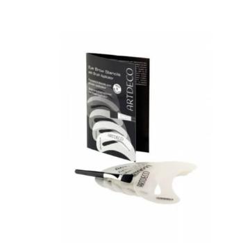 Artdeco Șabloane pentru sprâncene cu o perie (Eye Brow Stencils With Brush)