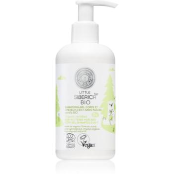 Natura Siberica Little Siberica BIO gel de duș pentru corp și păr pentru nou-nascuti si copii 250 ml