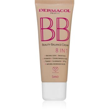 Dermacol Beauty Balance cremă BB cu efect de hidratare SPF 15 N.4 Sand 30 ml