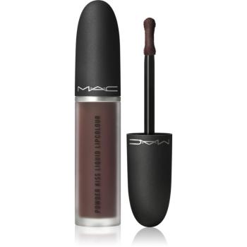 MAC Cosmetics Powder Kiss Liquid Lipcolour ruj lichid mat culoare Rekindled 5 ml