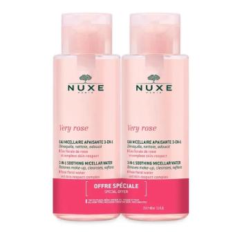 Nuxe Set de ape micelare calmante Very Rose Soothing Micellar Water